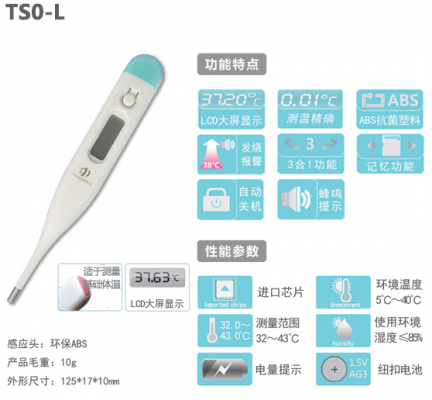 電子體溫計ts0-e2