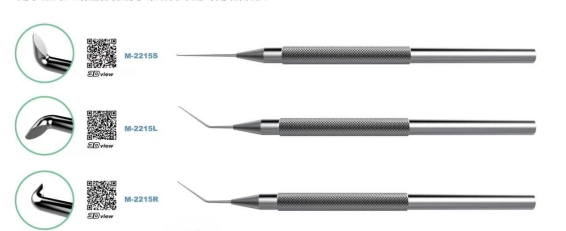 醫(yī)納密小梁切開(kāi)器型號(hào)：m-2215/規(guī)格：m-2215l，m-2215r，m-2215s